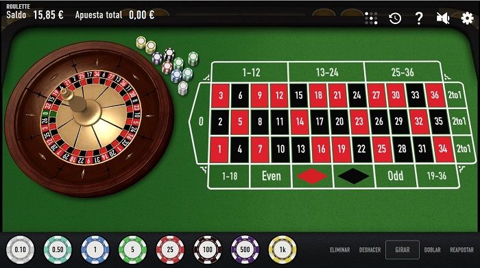 Ruleta Online de Relax Gaming en VeoWin